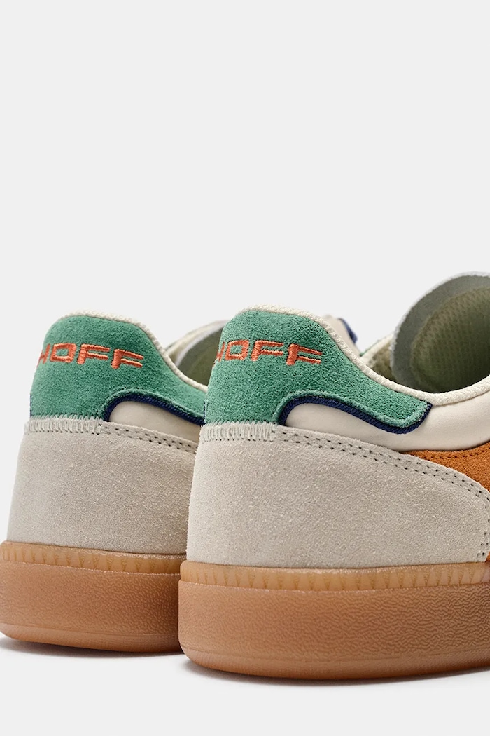 Hoff PARK MULTICOLOR sneakers ανδρικά σουέτ μπεζ 22619401