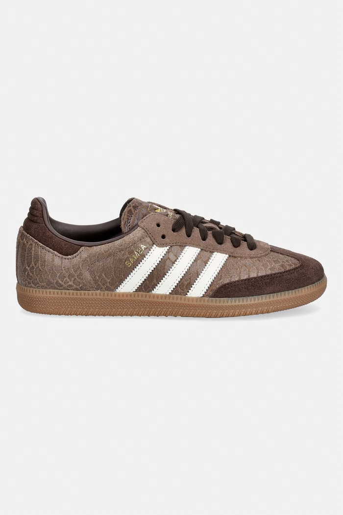 adidas Originals Samba Og sneakers Ανδρικά δερμάτινα KK3273 καφέ AW26