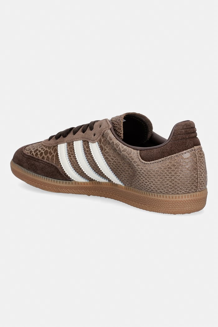 Παπούτσια adidas Originals Samba Og sneakers Ανδρικά δερμάτινα KK3273 καφέ
