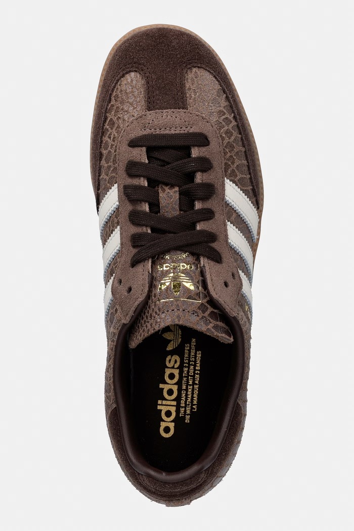 adidas Originals Samba Og sneakers Ανδρικά δερμάτινα καφέ KK3273