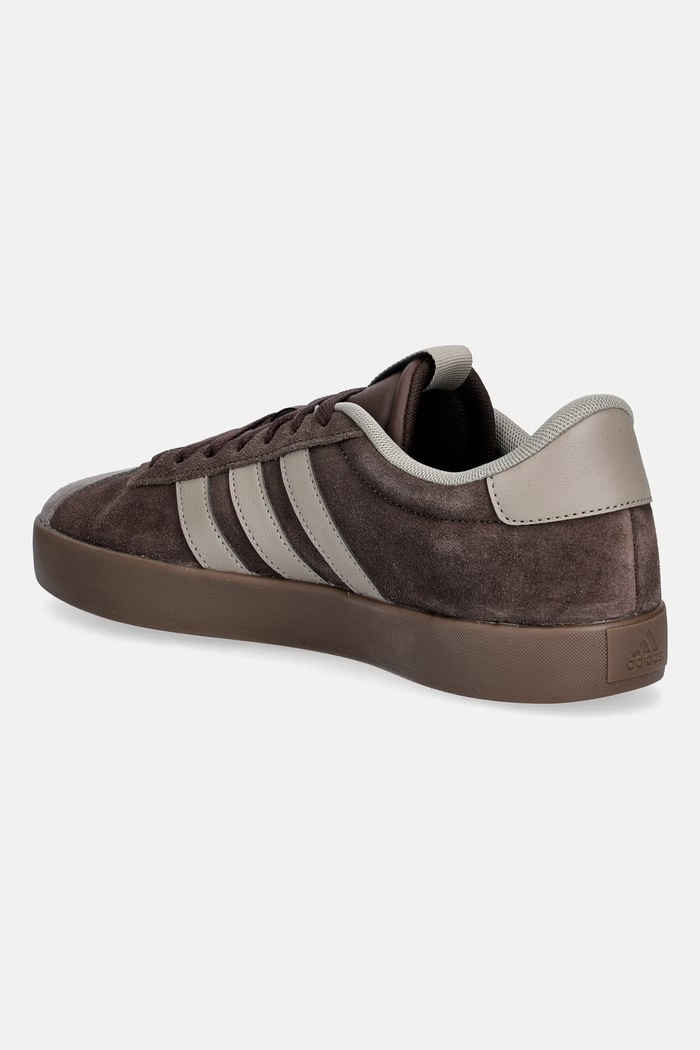 Obuwie adidas VL Court 3.0 sneakersy męskie zamszowe LA7780 brązowy