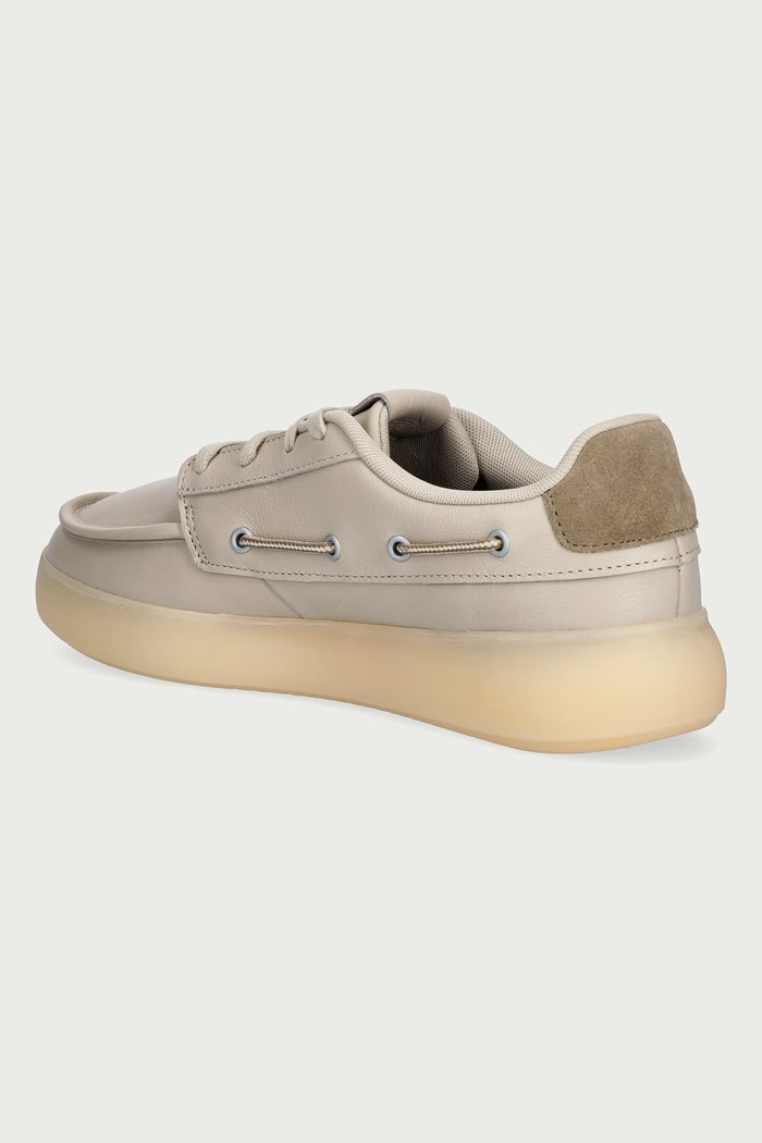 Obuwie adidas Barreda Decode sneakersy męskie skórzane KJ4979 beżowy