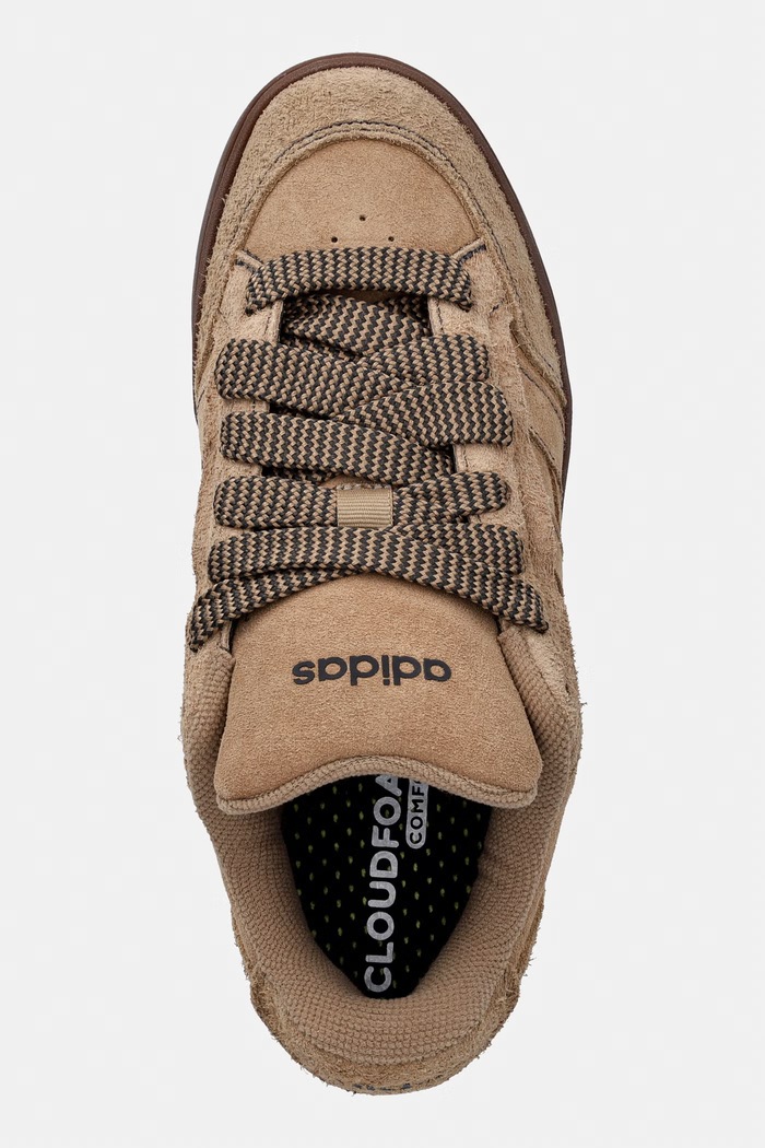 adidas Ground Court Alpha sneakersy męskie zamszowe brązowy KK4731