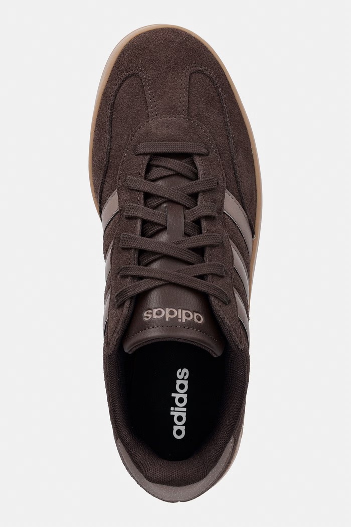 adidas Barreda sneakersy męskie zamszowe brązowy KK2282