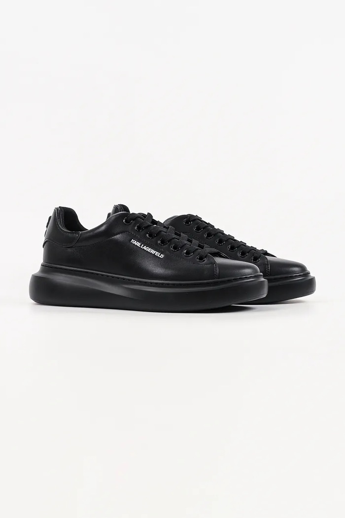 Karl Lagerfeld Kore sneakersy męskie skórzane KL56525.00X czarny AW26