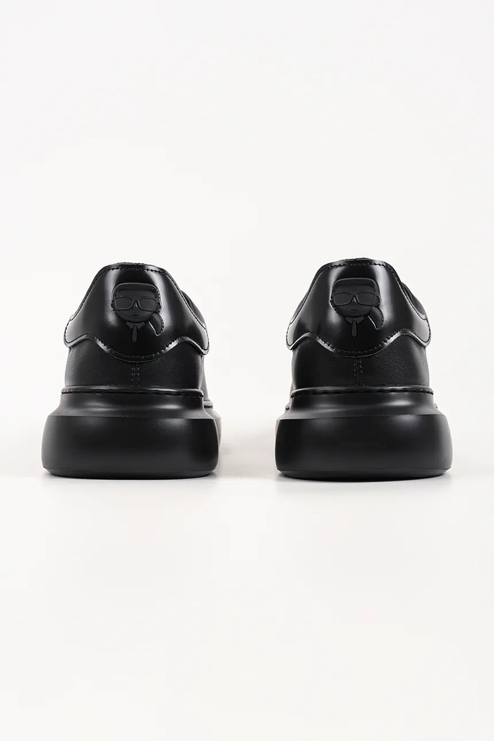 Obuwie Karl Lagerfeld Kore sneakersy męskie skórzane KL56525.00X czarny