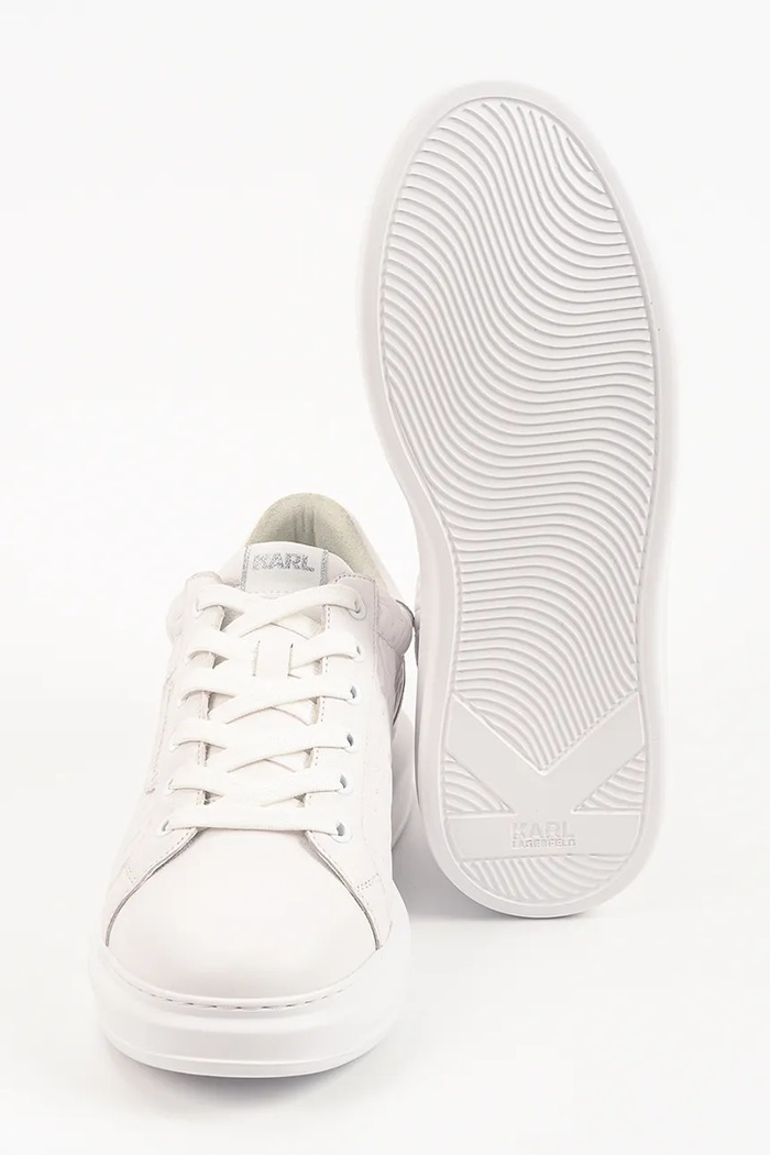 Karl Lagerfeld Kapri Mens маратонки мъжки от кожа KL52549T.01W бял