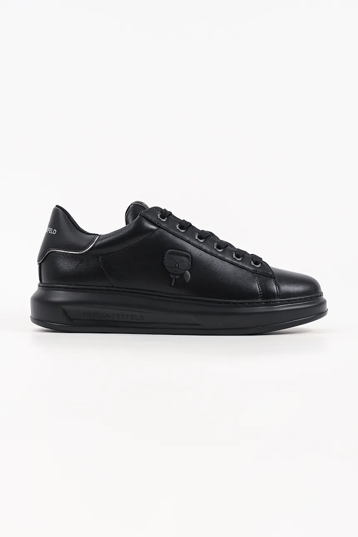 Karl Lagerfeld Kapri Nft sneakersy męskie skórzane czarny KL52570N.00X