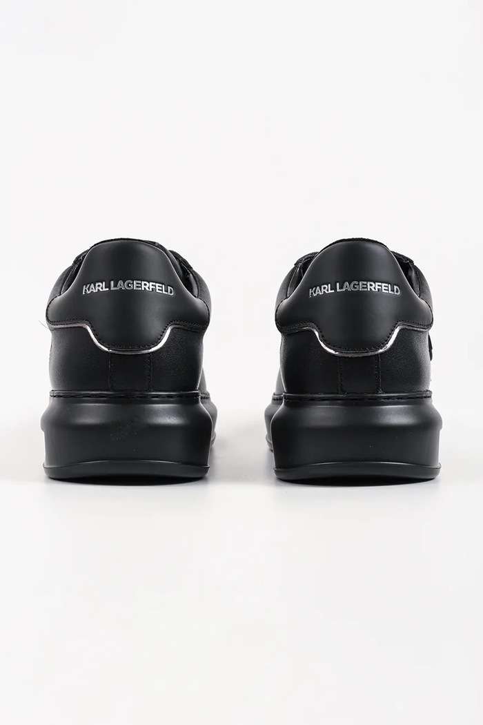 Obuwie Karl Lagerfeld Kapri Nft sneakersy męskie skórzane KL52570N.00X czarny