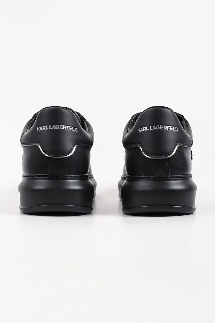 Obuwie Karl Lagerfeld Kapri Nft sneakersy męskie skórzane KL52570N.00X czarny