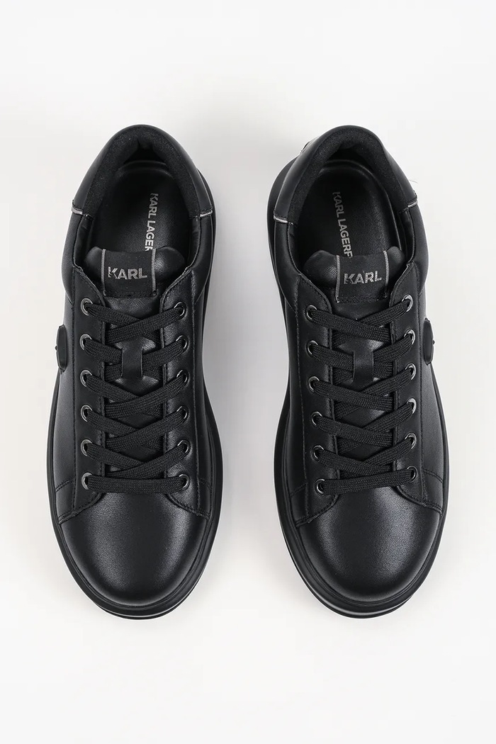 Karl Lagerfeld Kapri Nft sneakersy męskie skórzane czarny KL52570N.00X