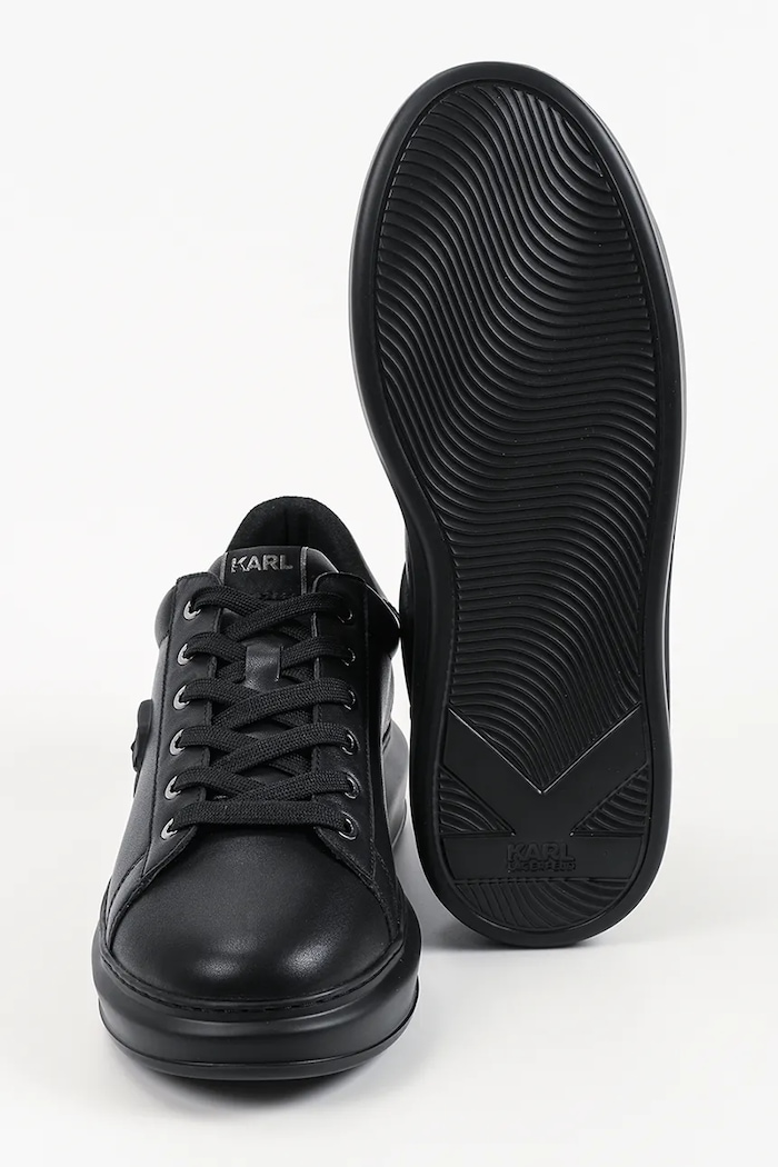 Karl Lagerfeld Kapri Nft sneakersy męskie skórzane KL52570N.00X czarny