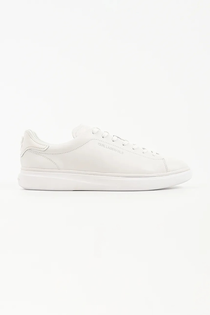 Karl Lagerfeld Kane sneakers boty pánské kožené bílá KL53525.01W