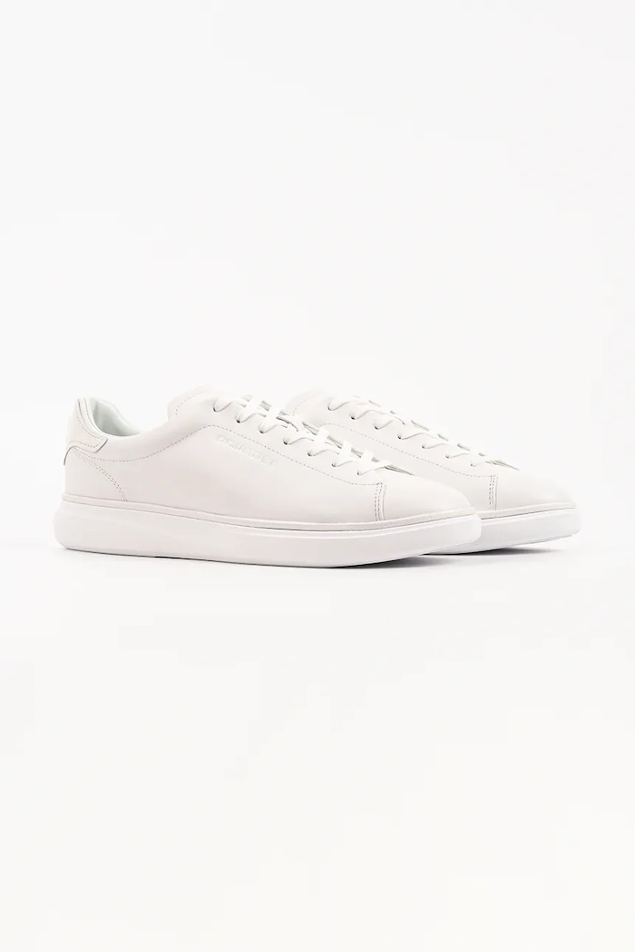 Karl Lagerfeld Kane sneakers boty pánské kožené KL53525.01W bílá AW26