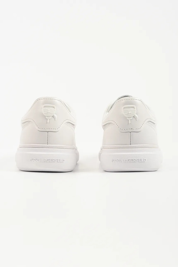 Boty Karl Lagerfeld Kane sneakers boty pánské kožené KL53525.01W bílá