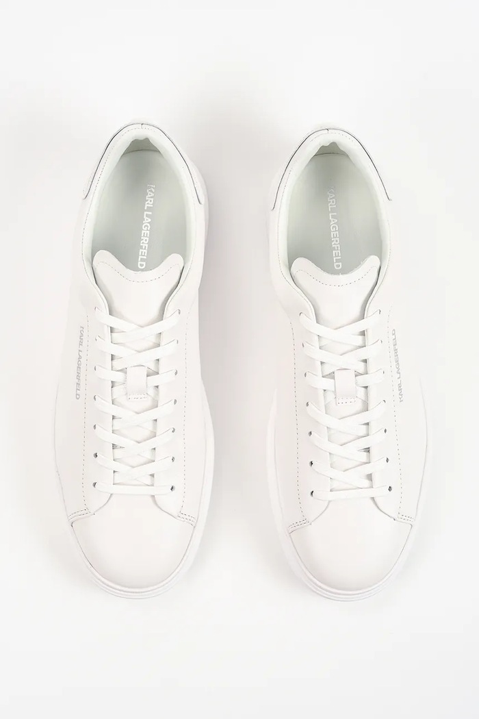 Karl Lagerfeld Kane sneakers boty pánské kožené bílá KL53525.01W