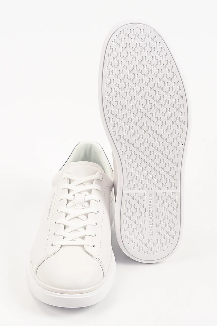 Karl Lagerfeld Kane sneakers boty pánské kožené KL53525.01W bílá