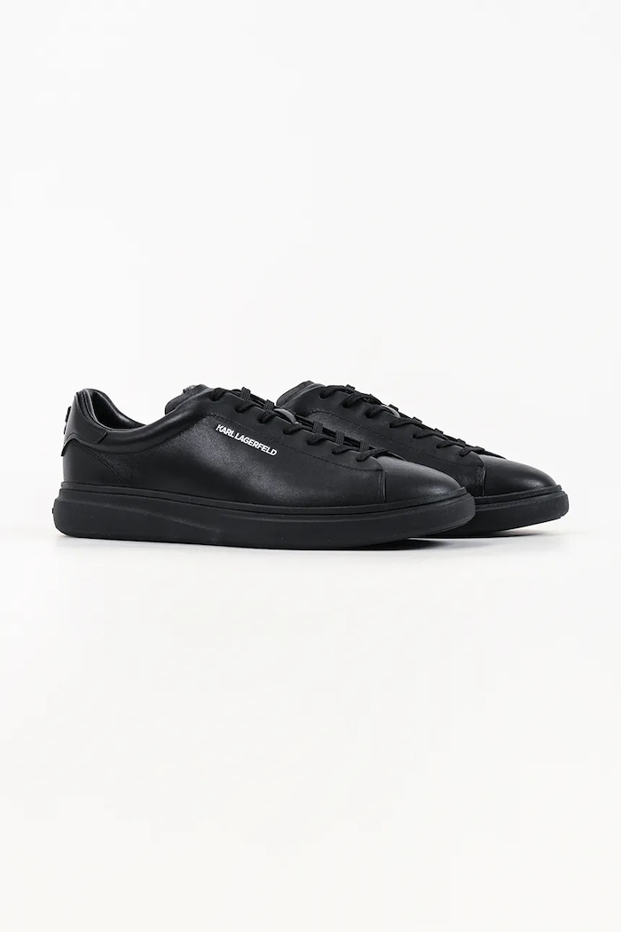 Karl Lagerfeld Kane sneakersy męskie skórzane KL53525.00X czarny AW26