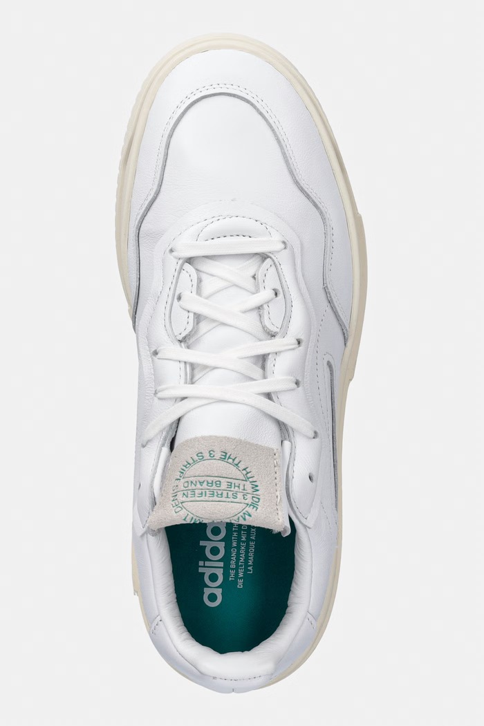 adidas Originals tenisice za muškarce od kože bijela KZ7196