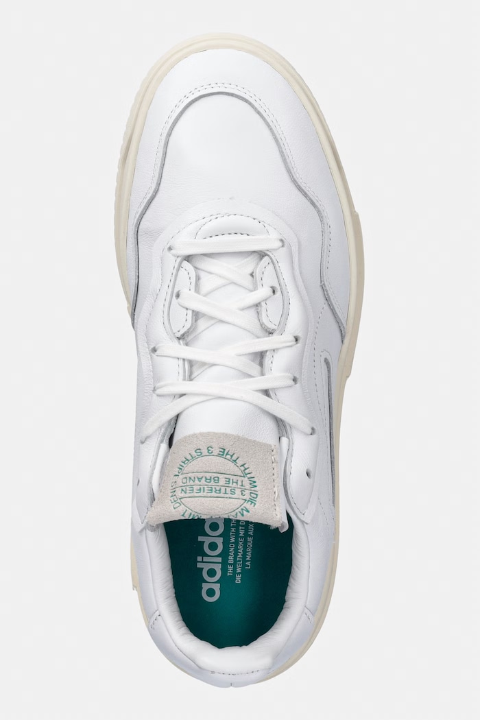 adidas Originals tenisice za muškarce od kože bijela KZ7196