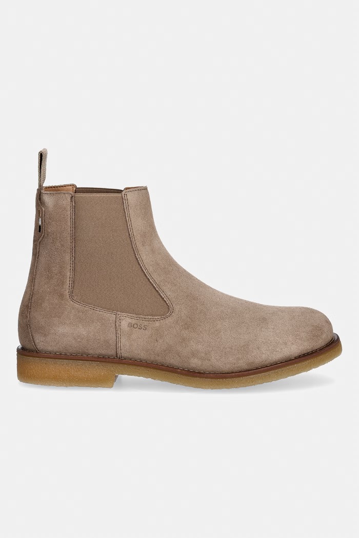 BOSS ботинки для мужчин замшевые Kope 50568754.260 бежевый AW26
