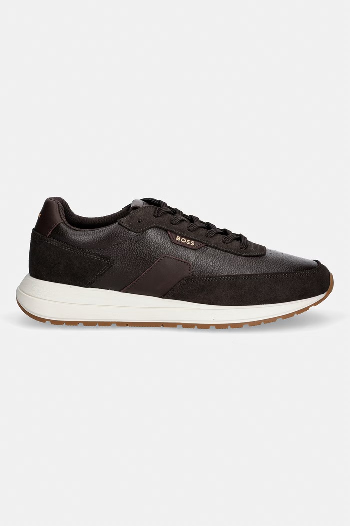 BOSS Vinston кроссовки для мужчин кожаные 50568951.202 коричневый AW26