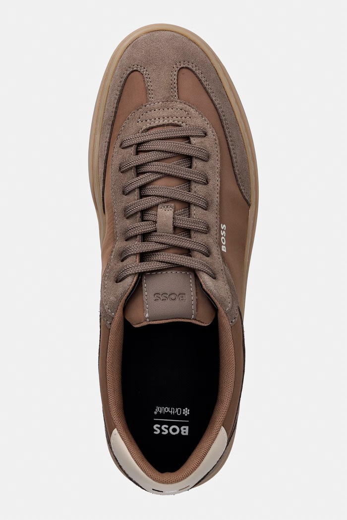 BOSS Kieran sneakersy męskie brązowy 50567947.265