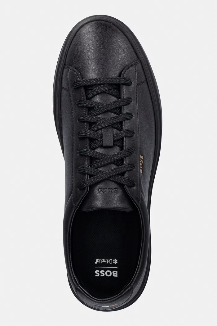 BOSS Kieran sneakers pentru bărbați, din piele negru 50552853.007