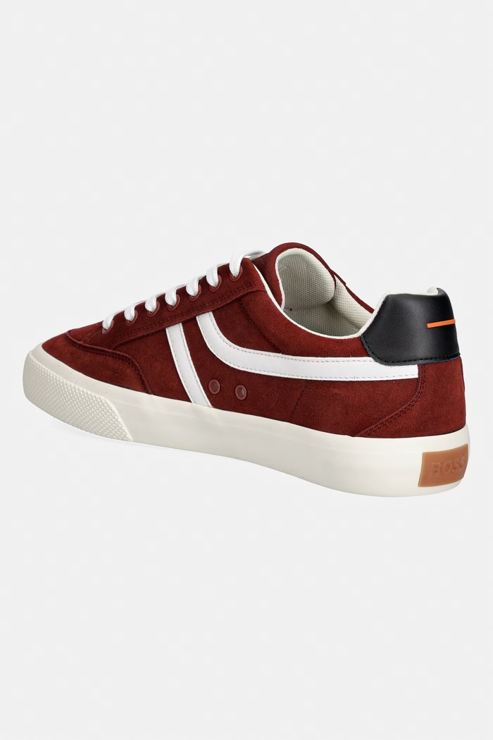 Obuwie BOSS Orange Aiden sneakersy męskie 50568469.601 bordowy