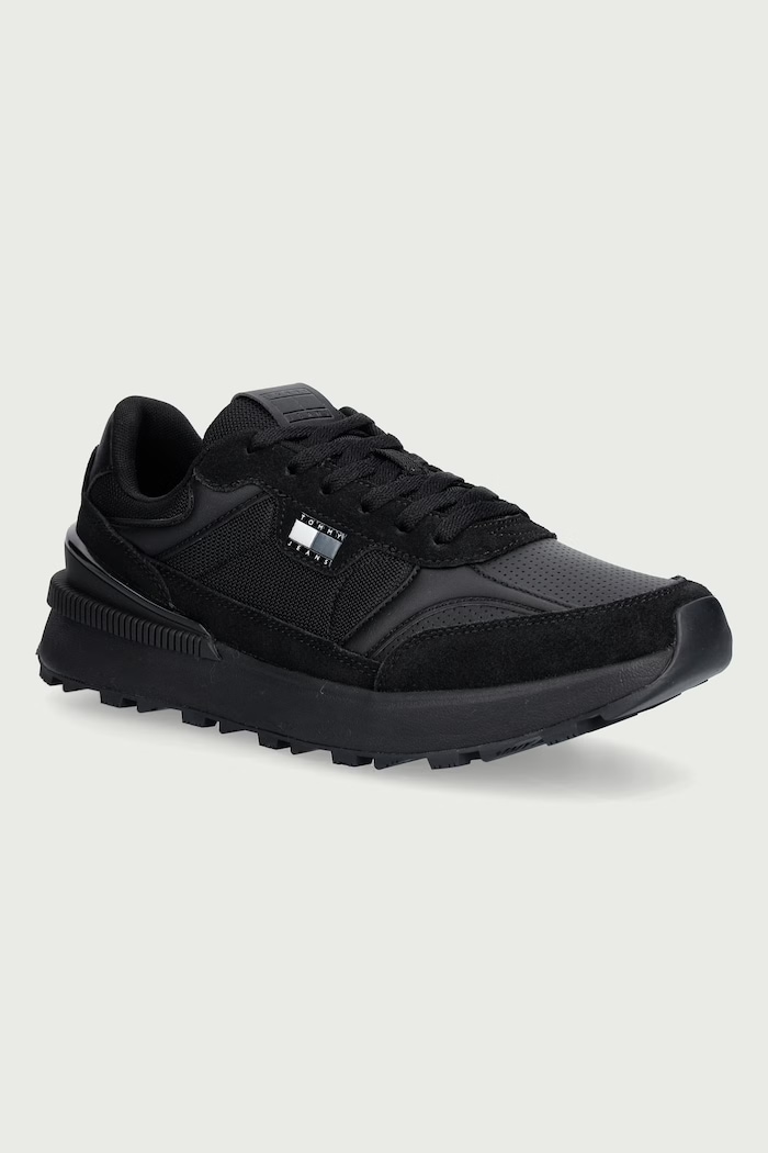 Tommy Jeans TOMMY JEANS MIX RUNNER sneakers pánske čierna EM0EM01775