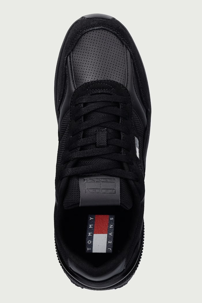 TOMMY JEANS MIX RUNNER sneakers pánske Tommy Jeans EM0EM01775 čierna
