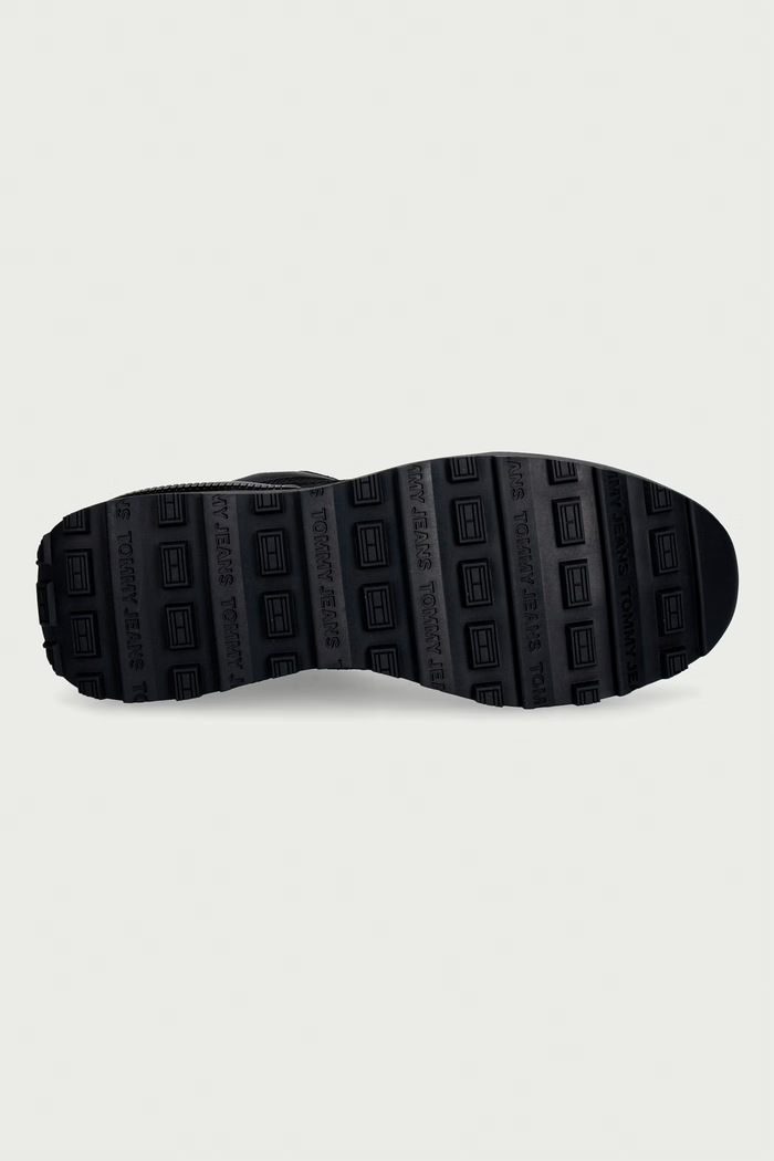 TOMMY JEANS MIX RUNNER sneakers Ανδρικά Tommy Jeans μαύρο EM0EM01775