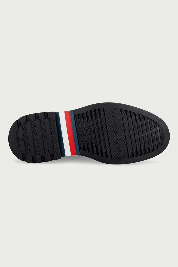 Tommy Hilfiger μπότες τσέλσι ανδρικές σουέτ CORPORATE CASUAL SUEDE CHELSEA FM0FM05952 σκούρο μπλε