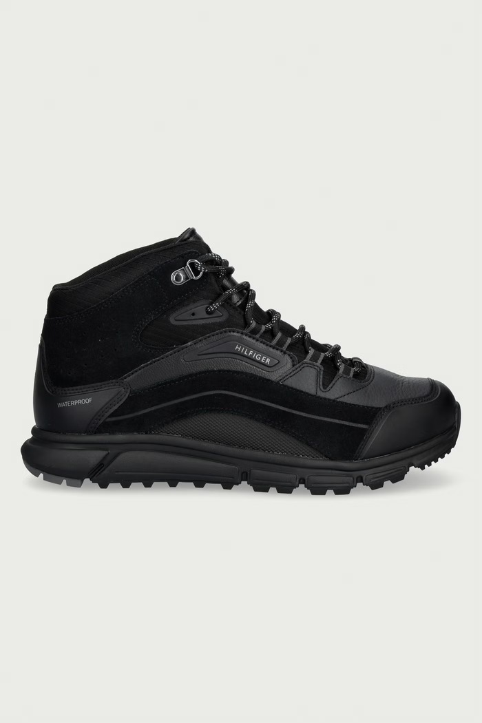 Tommy Hilfiger WP MIX CHUKKA RUNNER superge moške FM0FM06022 črna AW26