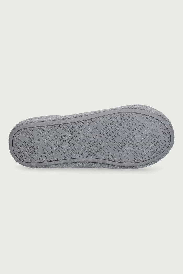 Παντόφλες Ανδρικές FELT HOUSE SHOE Tommy Hilfiger γκρί FM0FM06017