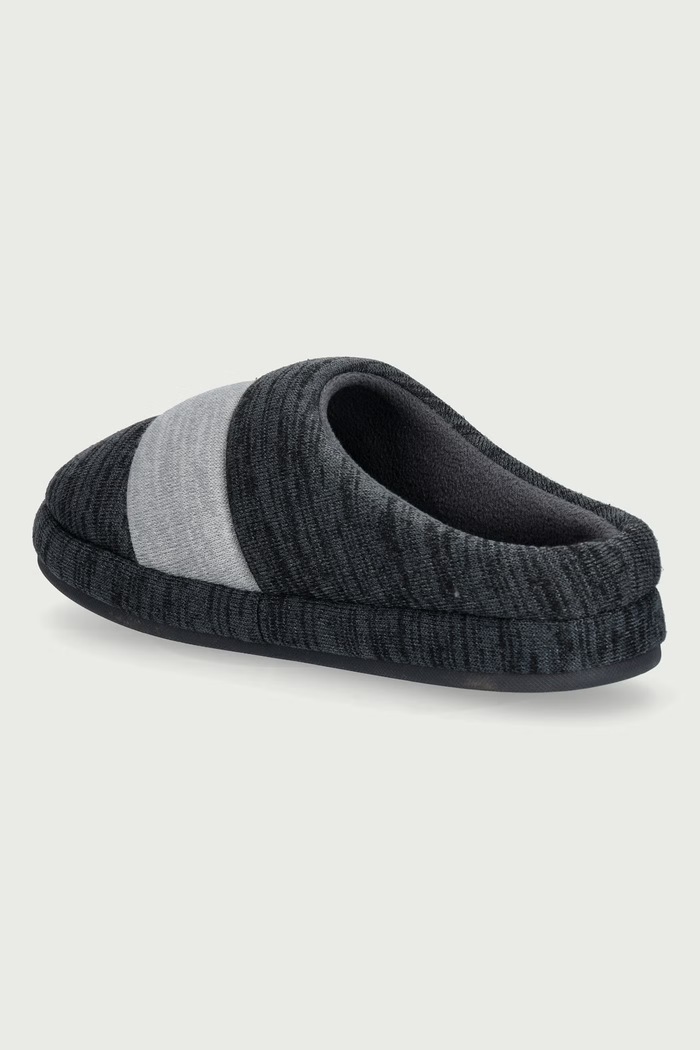 Boty Tommy Hilfiger Pantofle pánské FLAG HOUSE SHOE FM0FM06016 šedá