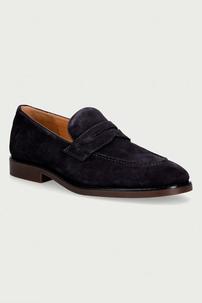 Guess лоферы для мужчин замшевые DRIFTKIN тёмно-синий FMTDRI.SUE14.BLUE