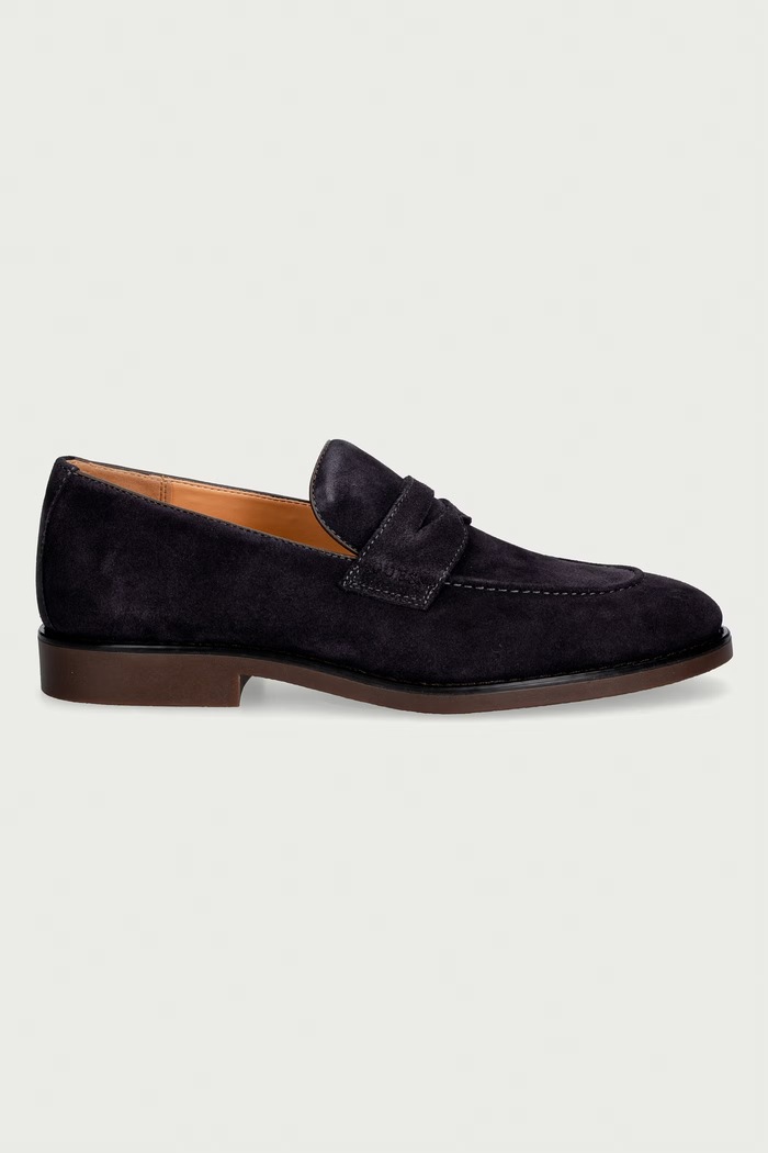 Guess лоферы для мужчин замшевые DRIFTKIN FMTDRI.SUE14.BLUE тёмно-синий AW26