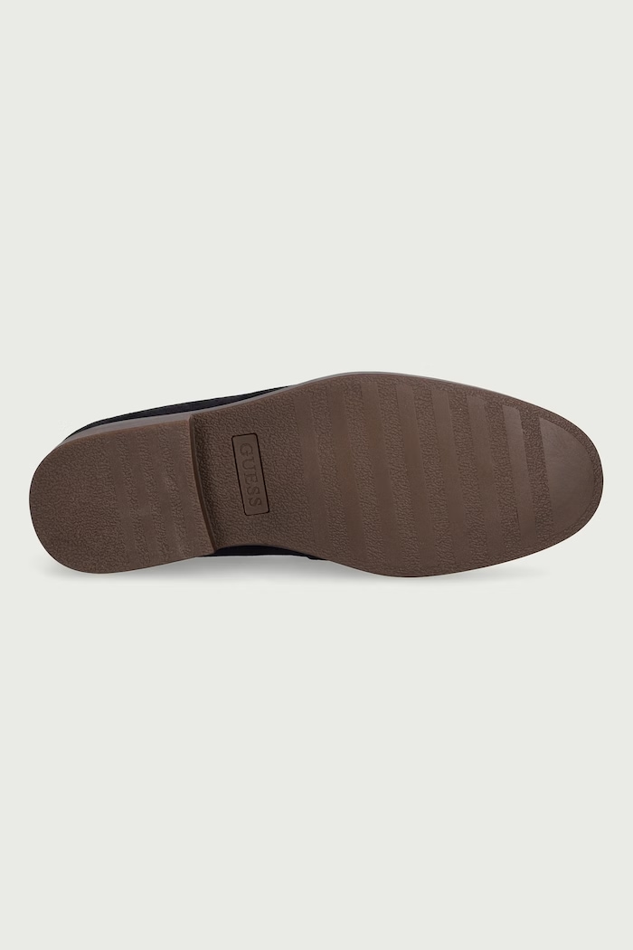 Loafersy męskie zamszowe DRIFTKIN Guess granatowy FMTDRI.SUE14.BLUE