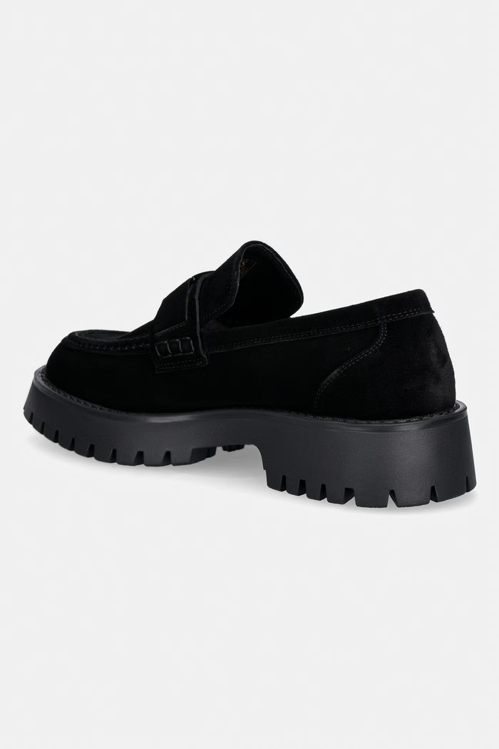 Cipők Guess férfi velúr mokaszin GORIZIA FMTZIA.SUE14.BLACK fekete