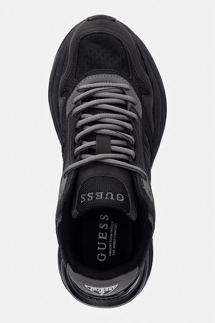 Guess SQUAN2 sneakers boty pánské černá FMTSQU.ELE12.BLACK