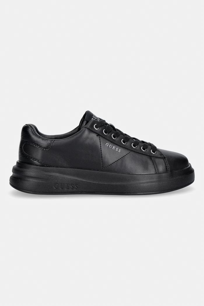Guess ELBA6 tenisice za muškarce od kože FMTEL4.LEA12.BLACK crna AW26