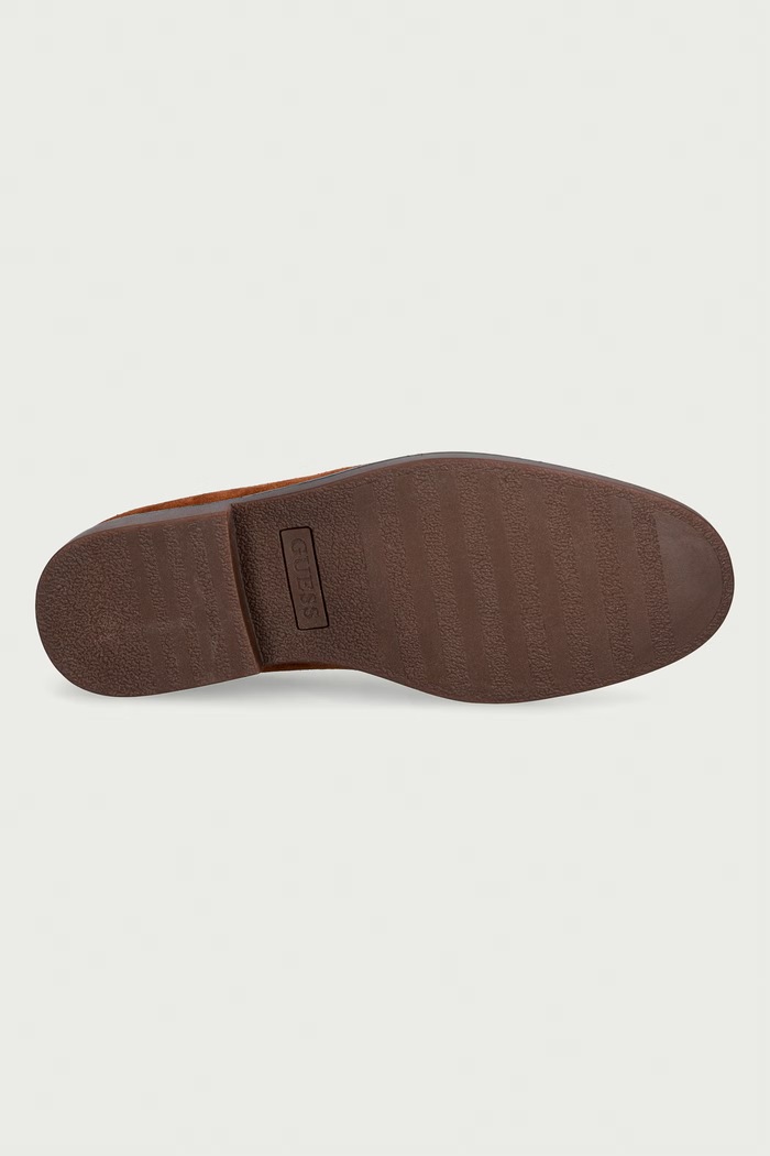 Guess μοκασίνια Ανδρικά σουέτ DRIFTKIN FMTDRI.SUE14.BROWN καφέ