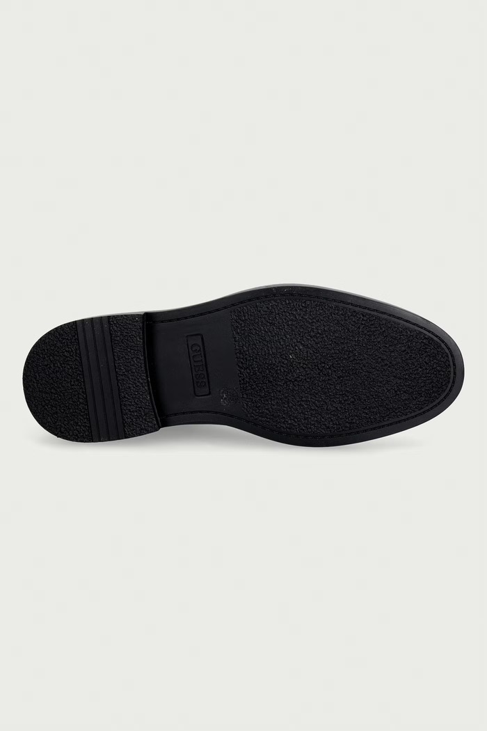 Guess čizme za muškarce od kože DOVA FMTDOV.LEA10.BLACK crna