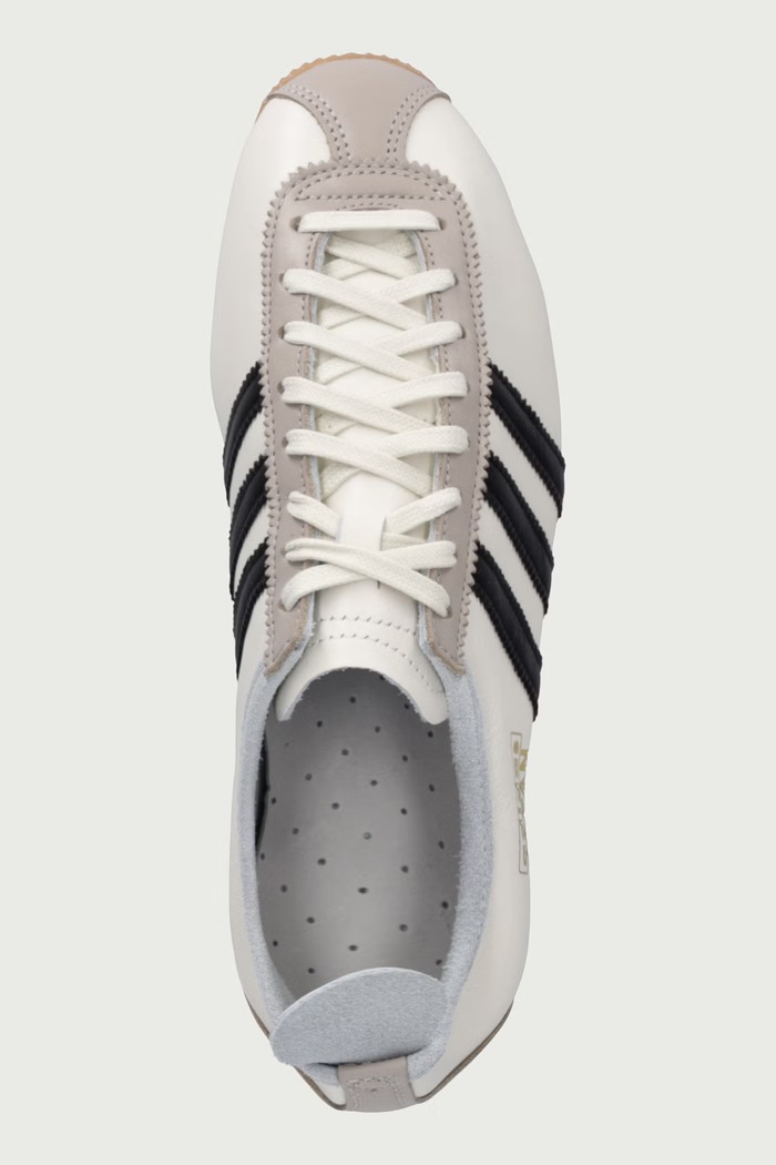 Japan sneakersy męskie skórzane adidas Originals KK3439 beżowy