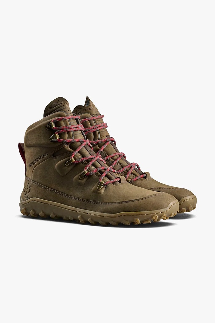 Vivobarefoot Buty trekkingowe męskie TRACKER LEATHER AT II 309622 brązowy AW26