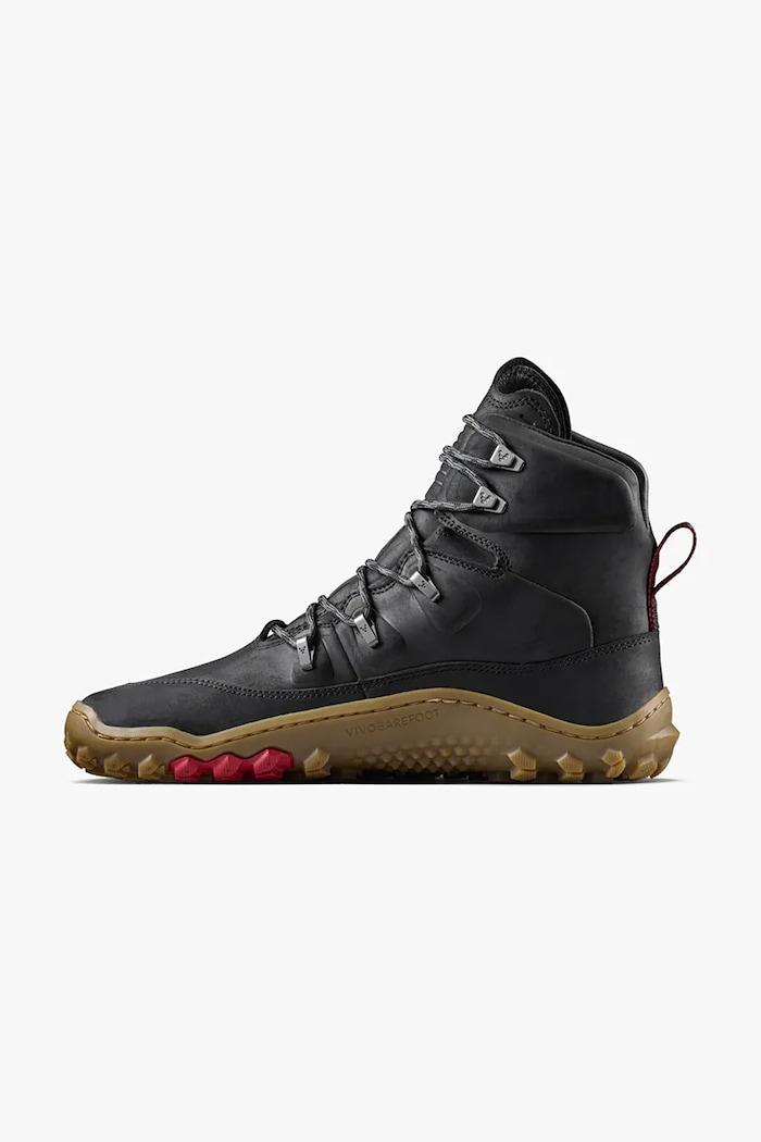 Buty trekkingowe męskie TRACKER LEATHER AT II Vivobarefoot 309622 czarny