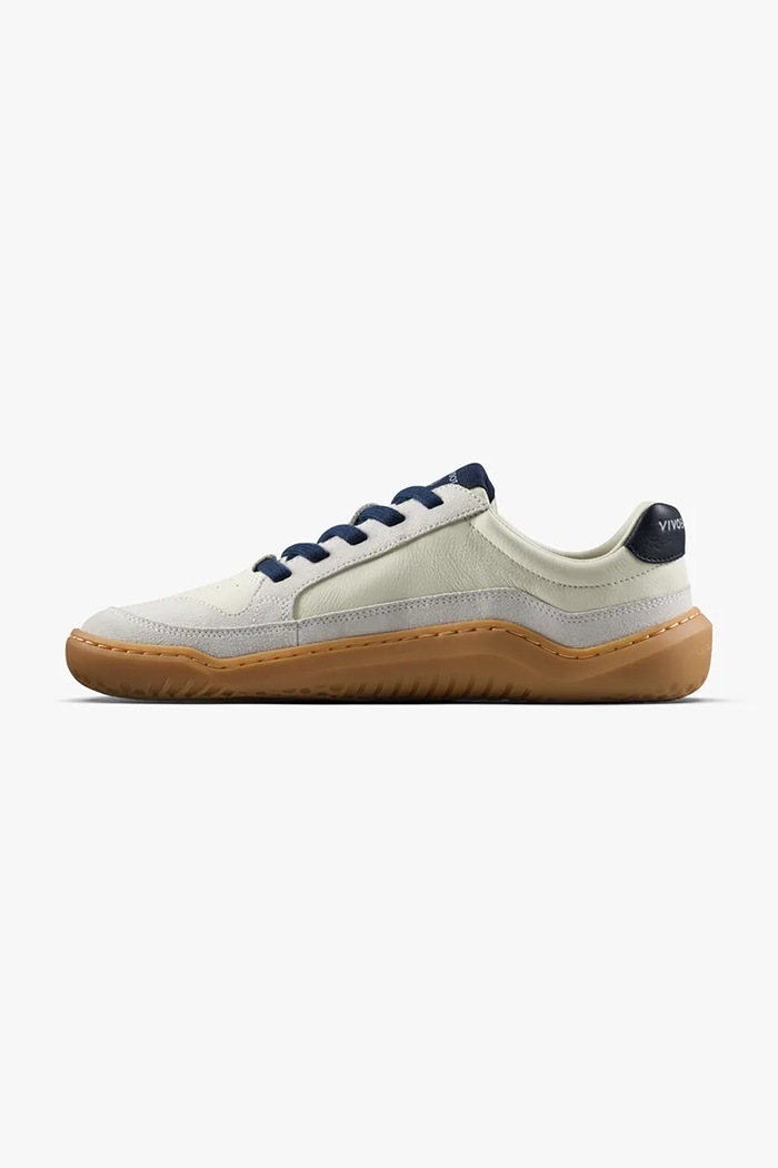 GOBI III SNEAKER LEATHER sneakersy męskie skórzane Vivobarefoot 309123 szary