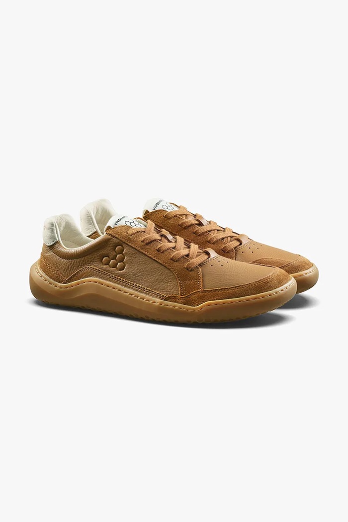 Vivobarefoot GOBI III SNEAKER LEATHER sneakersy męskie skórzane 309123 brązowy AW26
