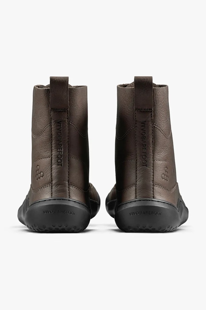 Obuwie Vivobarefoot Buty męskie skórzane GOBI BOOT 305124 brązowy